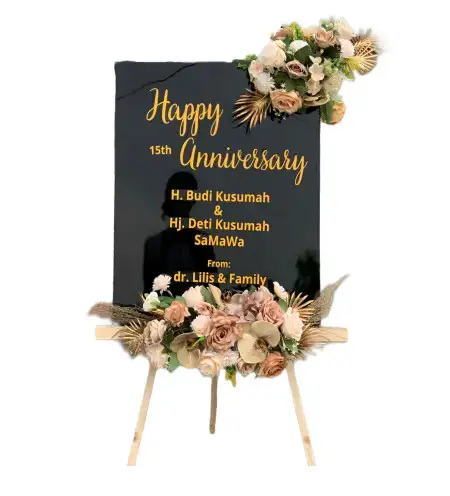 Papan Bunga Akrilik Kwitang